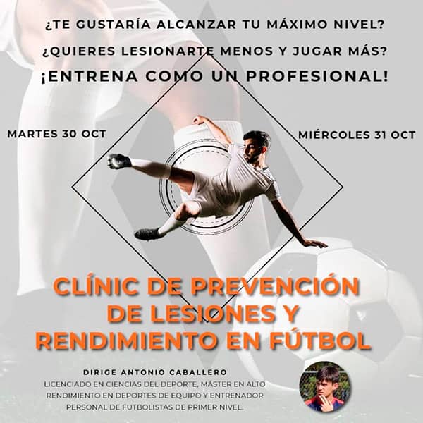 Windfit Experience - clinic de prevención de lesiones y rendimiento en fútbol